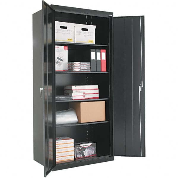 ALERA - 4 Shelf Locking Storage Cabinet - Eagle Tool & Supply