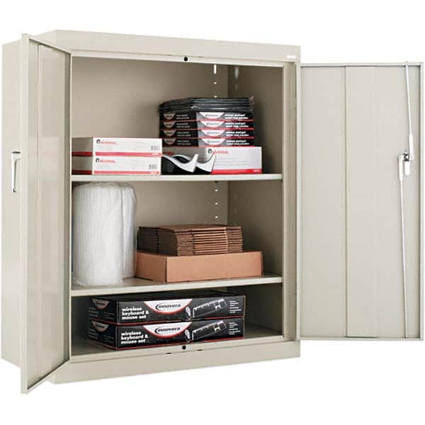 ALERA - 2 Shelf Locking Storage Cabinet - Eagle Tool & Supply