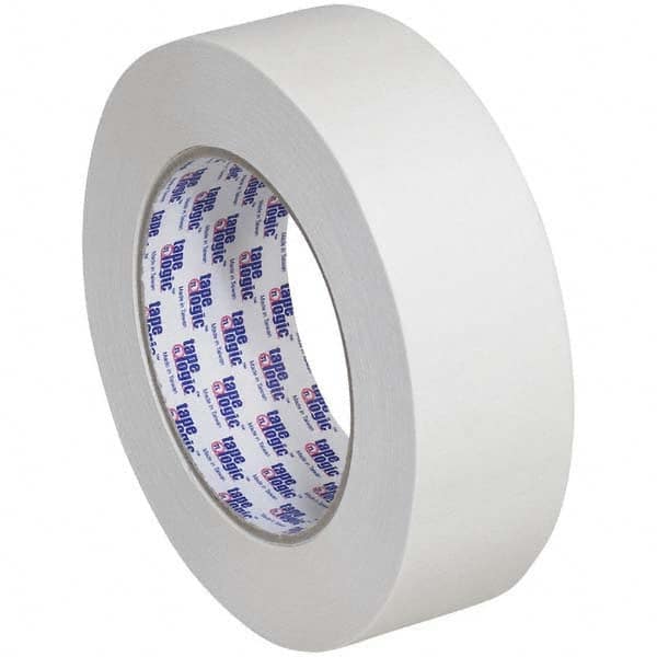 Tape Logic - Pack of (12), 60 Yd Rolls 1-1/2" Tan Crepe Paper Masking Tape - Eagle Tool & Supply