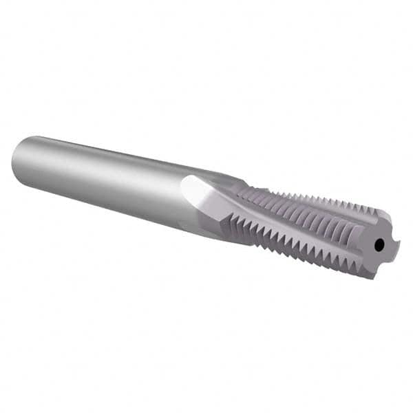 Allied Machine and Engineering - #10-24 Internal/External 3-Flute Solid Carbide Helical Flute Thread Mill - Eagle Tool & Supply
