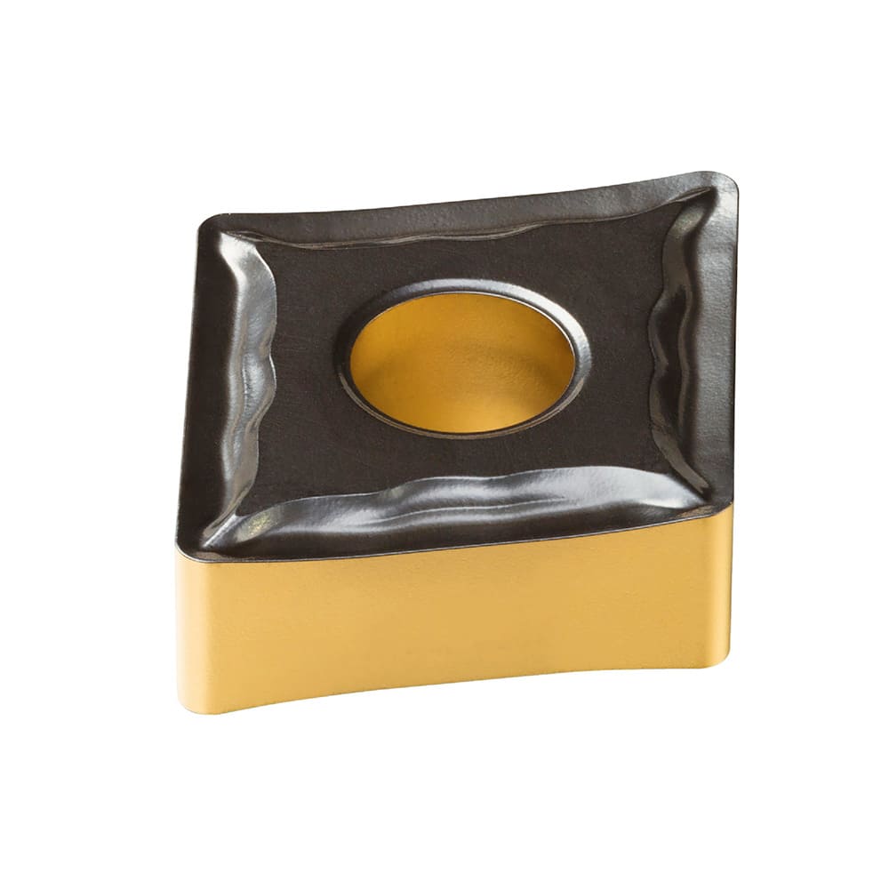 Turning Insert: CNMG 12 04 12-MF 4425, Solid Carbide TiCN, Al2O3 & TiN Finish, Neutral, 0.0469″ Corner Radius, N/A Series CNMG-MF (ISO P)