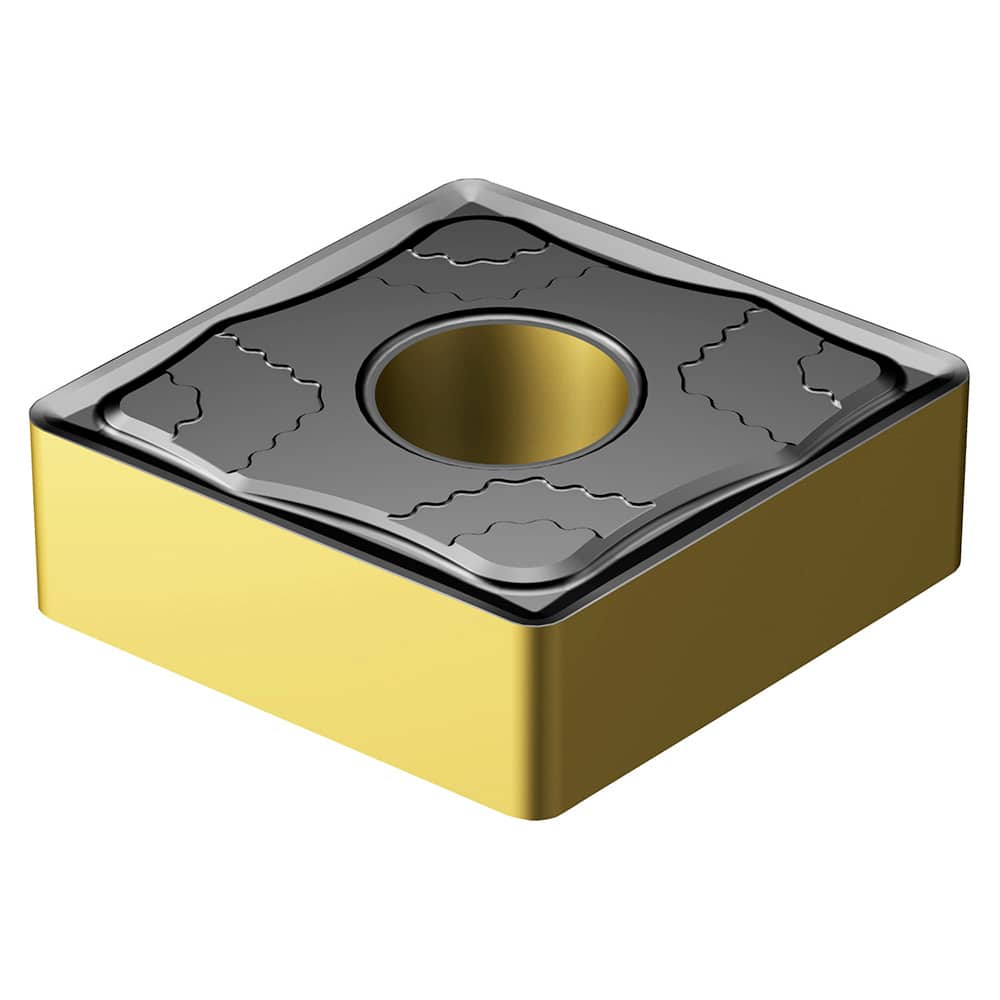 Turning Insert: CNMG 12 04 12-PMC 4425, Solid Carbide TiCN, Al2O3 & TiN Finish, Neutral, 0.0469″ Corner Radius, N/A Series CNMG-PMC