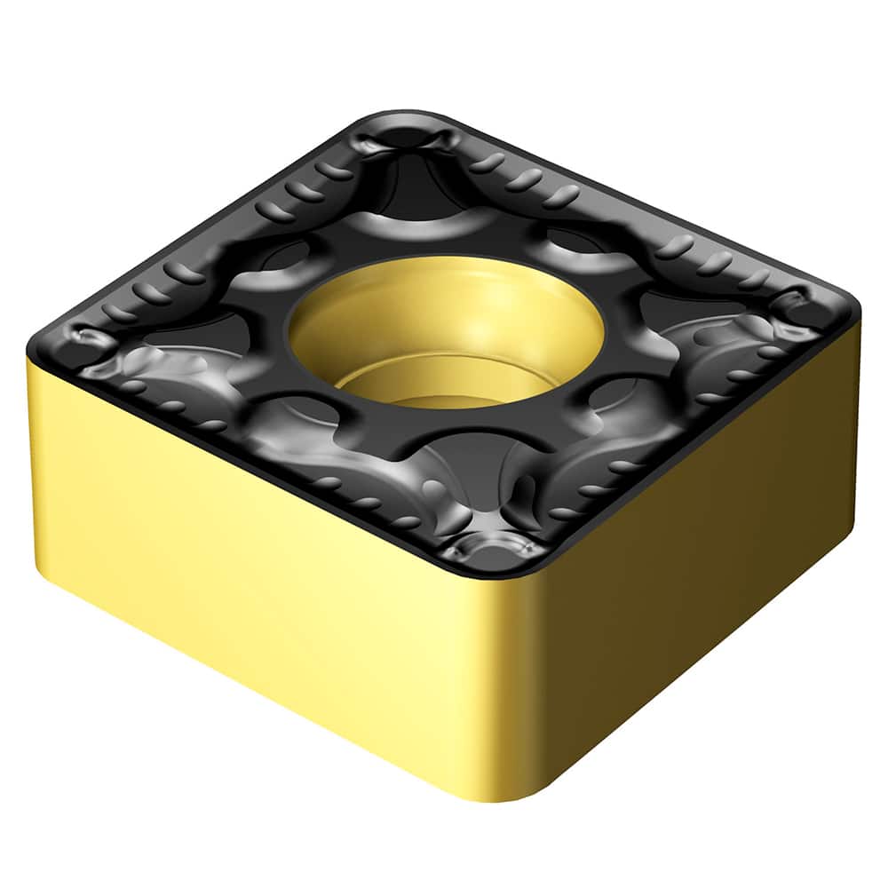 Turning Insert: CNMU 12 04 12-PM 4425, TiCN, Al2O3 & TiN Finish, Neutral, 0.0469″ Corner Radius, N/A Series CNMU-PM