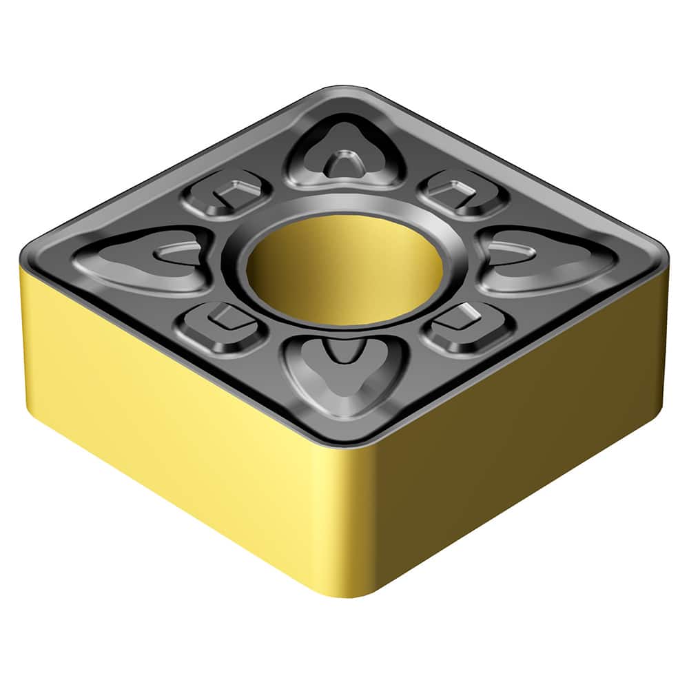 Turning Insert: SNMG 12 04 08-XMR 4425, TiCN, Al2O3 & TiN Finish, Neutral, 0.0313″ Corner Radius, N/A Series SNMG-XMR
