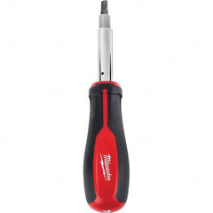 Milwaukee Tool - Bit Screwdrivers Type: 11-in-1 Screwdriver Tip Type: Phillips; Slotted; Nut Driver - Eagle Tool & Supply