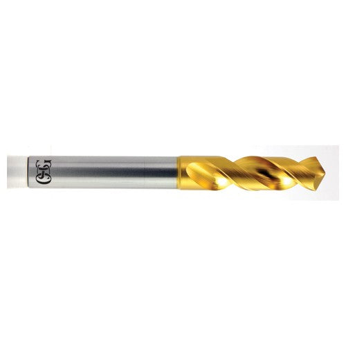 2.41mm × 46mm OAL HSSE Drill - TiALN