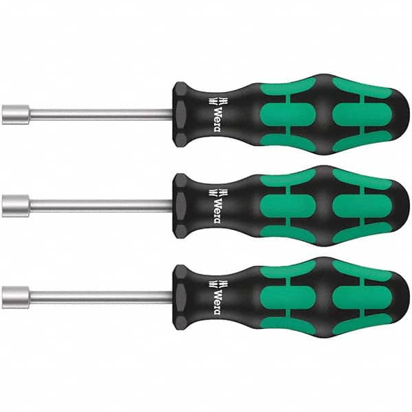 Wera - Nutdriver Sets Tool Type: Nut Driver Set System of Measurement: Inch/Metric - Eagle Tool & Supply