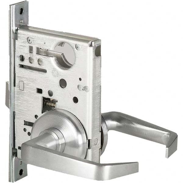 Best - Exit Door Lever Lockset for 1-3/4" Thick Doors - Eagle Tool & Supply