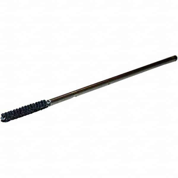 Weiler - 0.354" to 9mm Bore Diam, 180 Grit, Silicon Carbide Flexible Hone - Eagle Tool & Supply