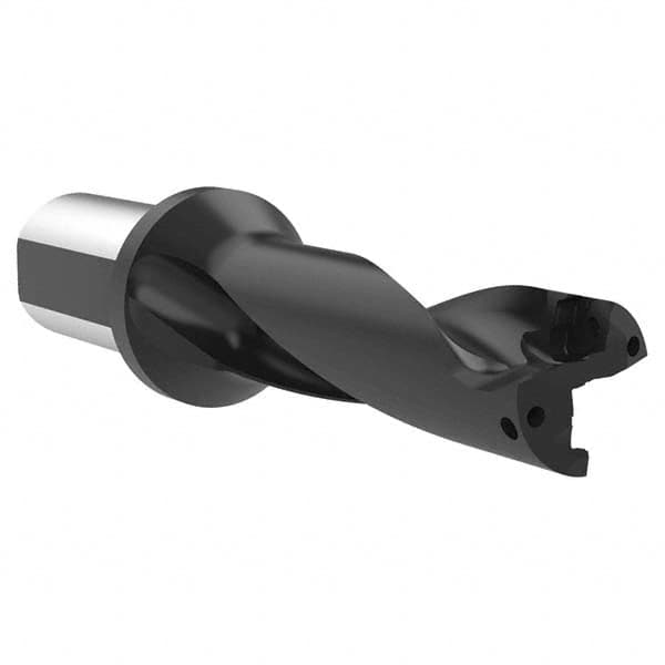 Allied Machine and Engineering - 114mm Max Drill Depth, 3xD, 38mm Diam, Indexable Insert Drill - Eagle Tool & Supply