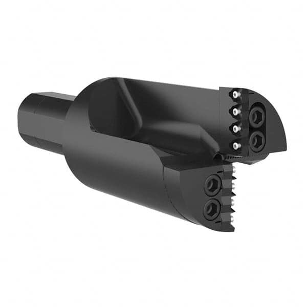 Allied Machine and Engineering - 3-15/16" Max Drill Depth, 1xD, 91.4mm Diam, Indexable Insert Drill - Eagle Tool & Supply