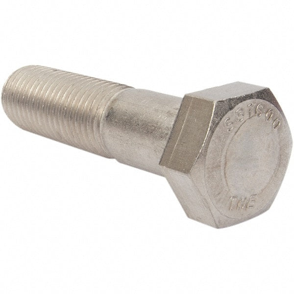 Value Collection - 1-8 3-1/2" Long Hex Head Cap Screw - Eagle Tool & Supply