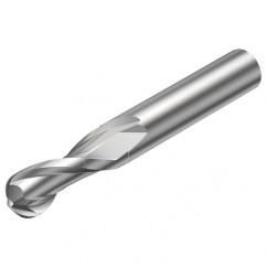 2B330-1200-NC H10F 12mm FL Ballnose w/Cylindrical with Neck Shank - Eagle Tool & Supply