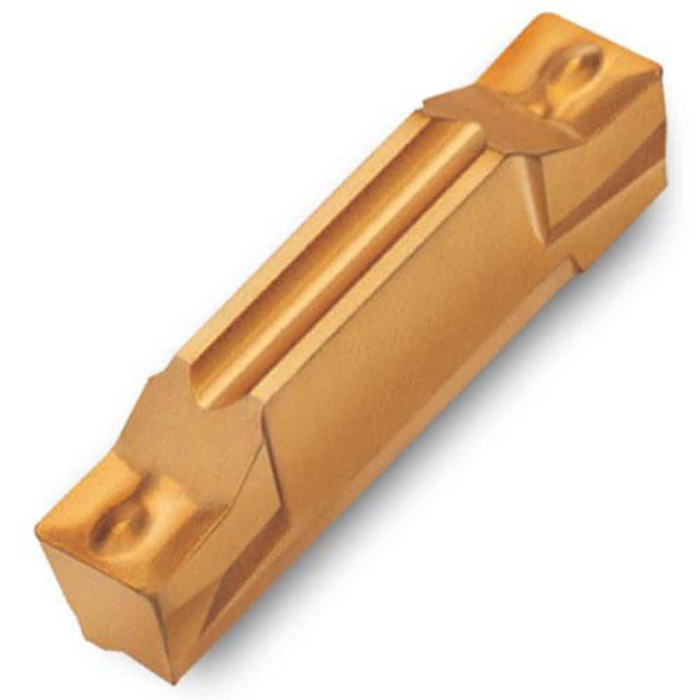 Grooving Insert: TDFTT K10, Solid Carbide Uncoated, Left Hand, 0.157″ Cutting Width, Series TDFT-E