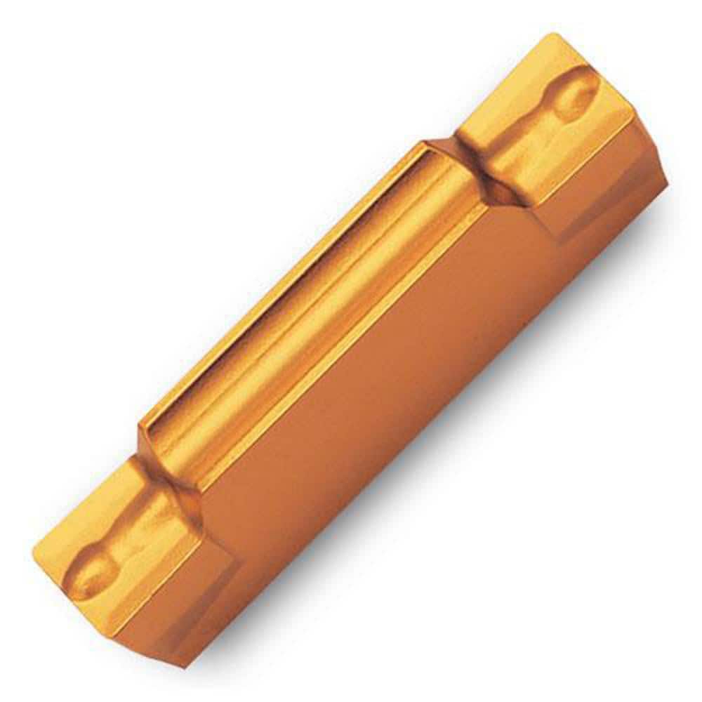 Grooving Insert: TDXTT TT6080, Solid Carbide AlTiNTiAlCrNTiN Finish, Neutral, 0.315″ Cutting Width, Series TDXT-E