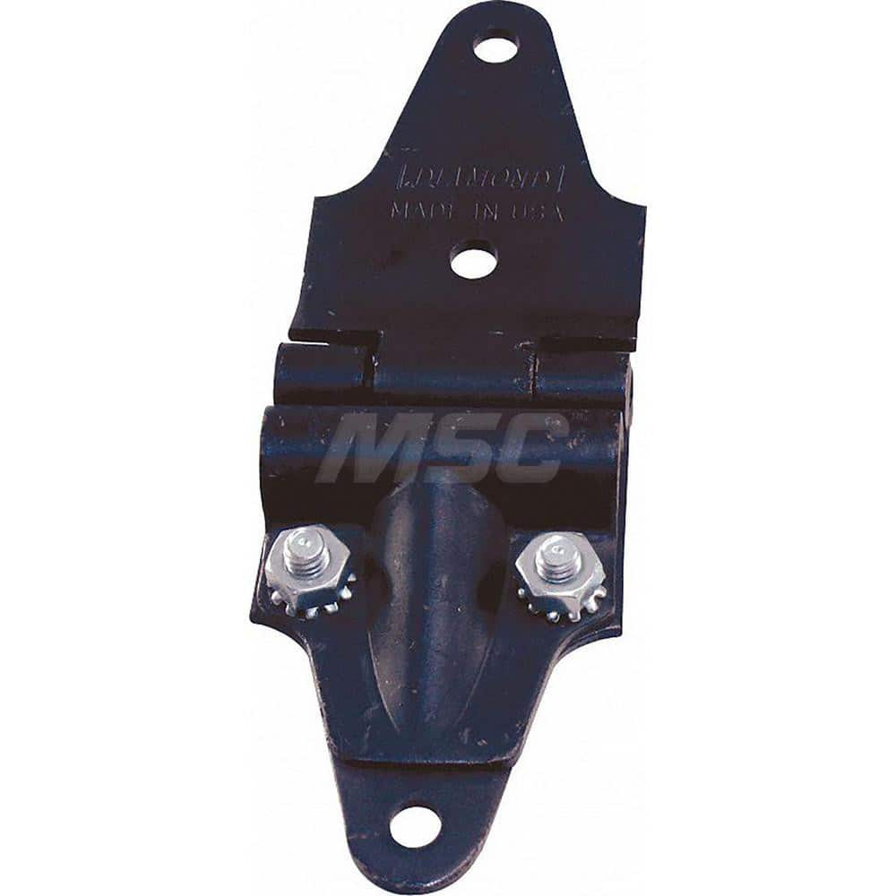 Garage Door Hardware; Type: Garage Door End Hinge, Flush Mount; For Use With: Commercial Doors; Material: Steel; Finish/Coating: Galvanized; For Use With: Commercial Doors; Finish: Galvanized; Hardware Type: Garage Door End Hinge, Flush Mount