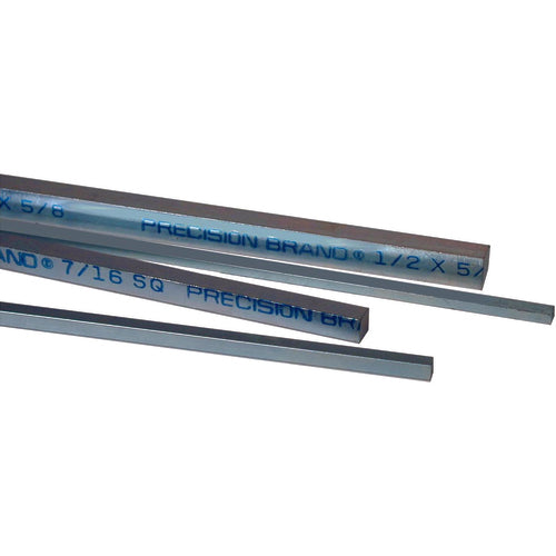 3/4″ Square Keystock Plain-36″ Length
