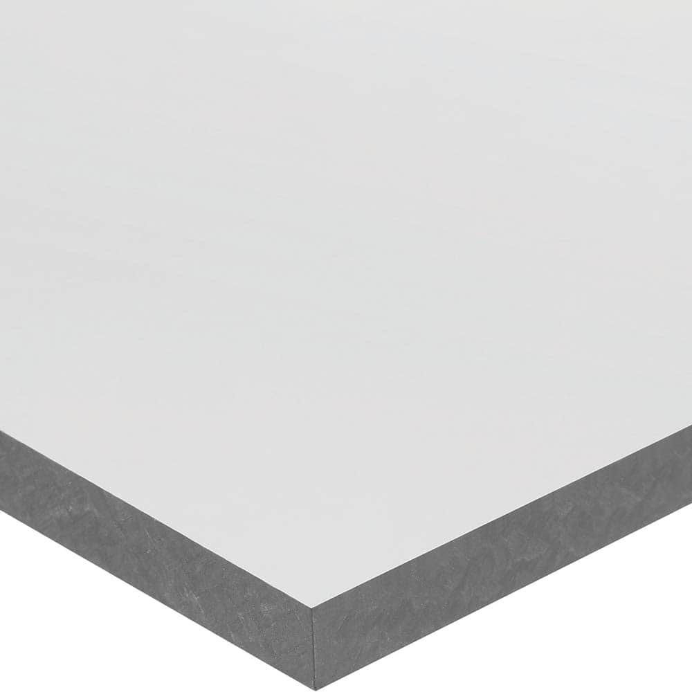 USA Sealing - Plastic Sheets; Material: Polyethylene (UHMW) ; Thickness (Inch): 3/4 ; Length (Feet): 4 ; Tensile Strength (psi): 4250 ; Color: Gray ; Material Grade: Oil-Filled - Exact Industrial Supply