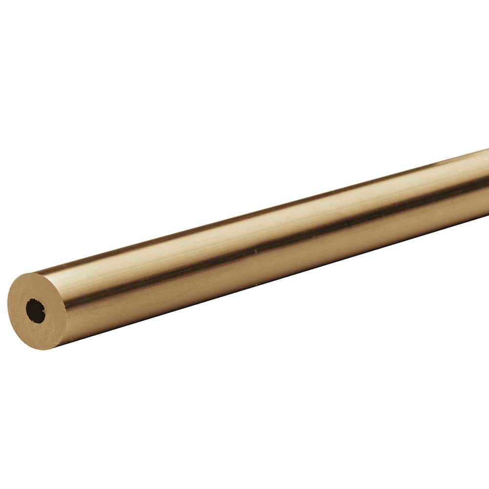 USA Sealing - Plastic Tubes; Material: ABS ; Inside Diameter (Inch): 1/8 ; Maximum Length (Inch): 72 ; Wall Thickness (Decimal Inch): 0.0620 ; Color: Beige ; Shape: Round - Exact Industrial Supply