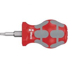 Wera - Precision & Specialty Screwdrivers Type: Square Recess Overall Length Range: 3" - 6.9" - Eagle Tool & Supply