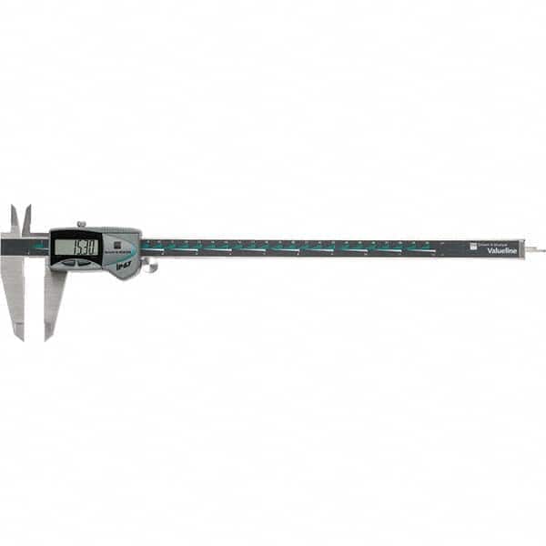 TESA Brown & Sharpe - 0 to 300mm Range, 0.01mm Resolution, IP67 Electronic Caliper - Eagle Tool & Supply