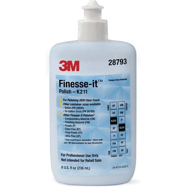 3M - Buffing & Polishing Compounds Material Application: Reduce/Remove Automotive Swirl Marks Compound Type: Mark Remover - Eagle Tool & Supply