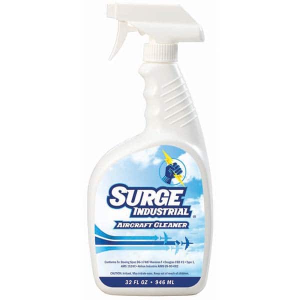 Surge Industrial - All-Purpose Cleaners & Degreasers Type: Aviation Degreaser Container Type: Spray Bottle - Eagle Tool & Supply