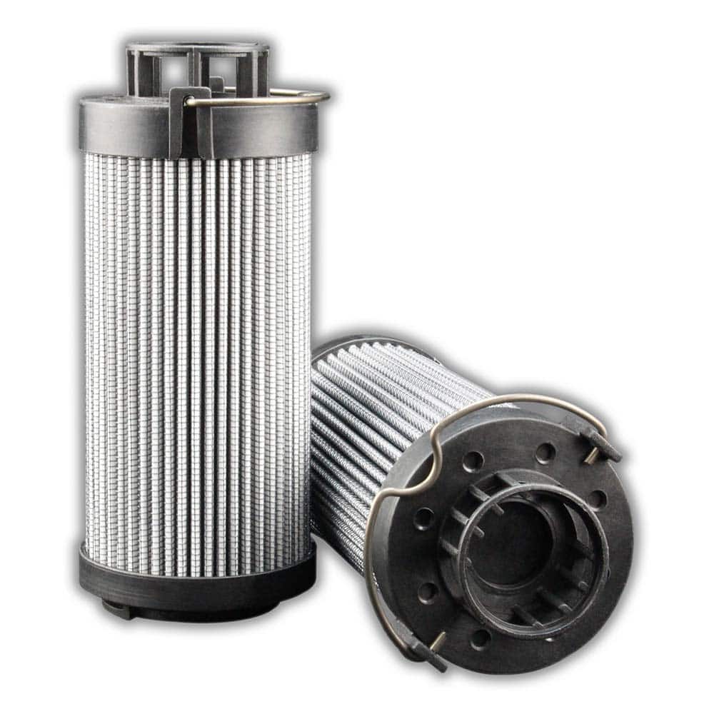 Replacement/Interchange Hydraulic Filter Element: Microglass, 10 µ