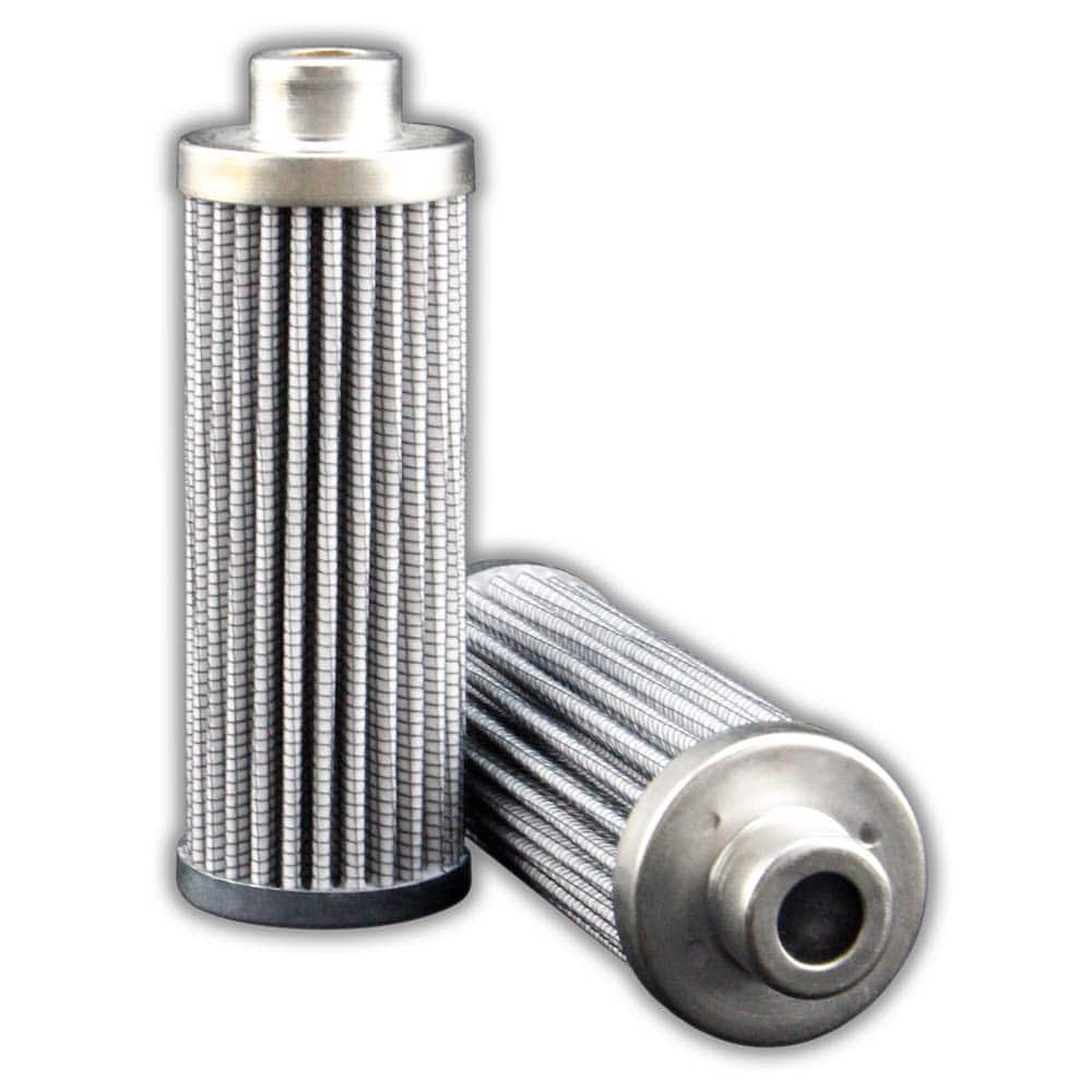 Replacement/Interchange Hydraulic Filter Element: Microglass, 10 µ