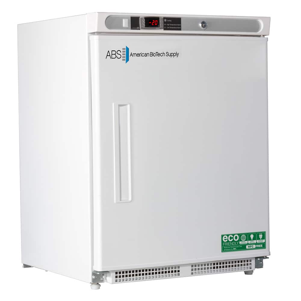 American BioTech Supply - Laboratory Refrigerators and Freezers; Type: Undercounter Built-In Freezer ; Volume Capacity: 4.2 Cu. Ft. ; Minimum Temperature (C): -15.00 ; Maximum Temperature (C): -25.00 ; Width (Inch): 23-3/4 ; Depth (Inch): 24-1/2 - Exact Industrial Supply