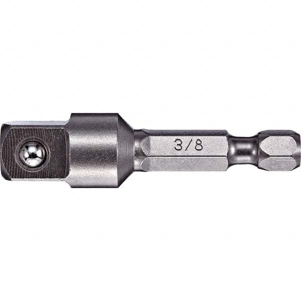 VEGA Industries - Hex Drive Handles, Holders & Extensions Type: Hex Adapter Style: Pin Lock - Eagle Tool & Supply