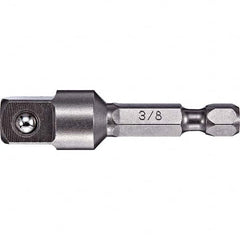 VEGA Industries - Hex Drive Handles, Holders & Extensions Type: Hex Adapter Style: Pin Lock - Eagle Tool & Supply