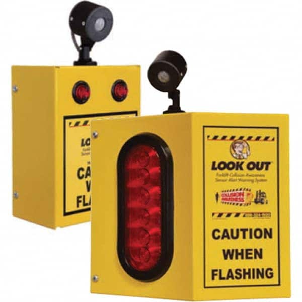 TAPCO - Auxiliary Lights Type: Forklift Warning Light Voltage: 110 VAC to 24VDC - Eagle Tool & Supply