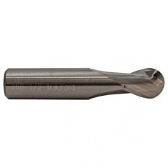 5mm TuffCut GP Stub Length 2 Fl Ball Nose Center Cutting End Mill - Eagle Tool & Supply