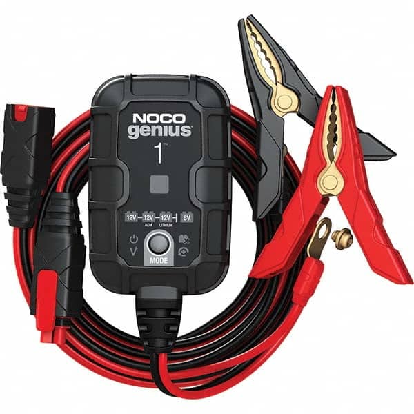 Noco - Automotive Battery Chargers & Jump Starters Type: Automatic Charger/Maintainer Amperage Rating: 1.0 - Eagle Tool & Supply