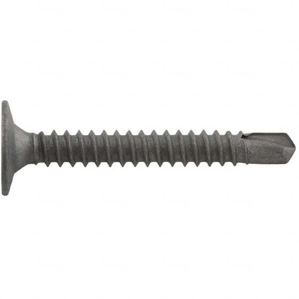 DeWALT Anchors & Fasteners - #10-24, Wafer Head, Phillips Drive, 1-1/4" Length Under Head, #3 Point, Self Drilling Screw - Eagle Tool & Supply