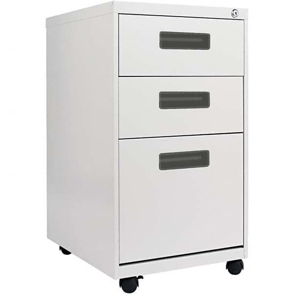 ALERA - File Cabinets & Accessories Type: Pedestal Number of Drawers: 3 - Eagle Tool & Supply