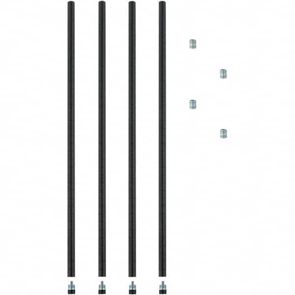 ALERA - 36" Wide x 36" High Open Shelving Post For Wire Shelving - Eagle Tool & Supply