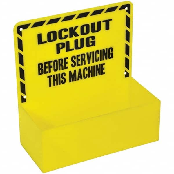 Brady - Empty Acrylic Lockout Device Station - Eagle Tool & Supply