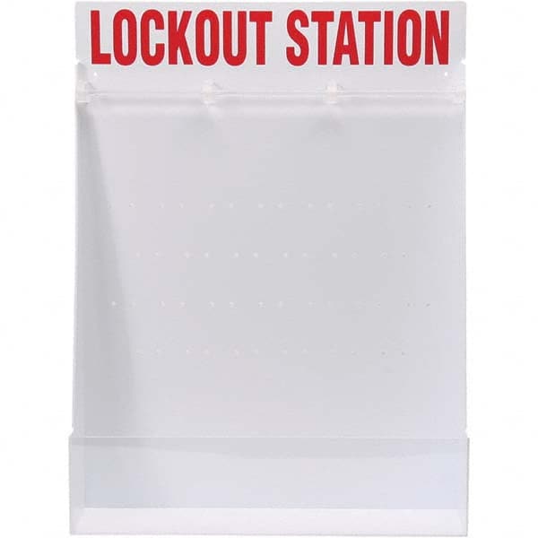 Brady - Empty Polystyrene Lockout Device & Tag Station - Eagle Tool & Supply