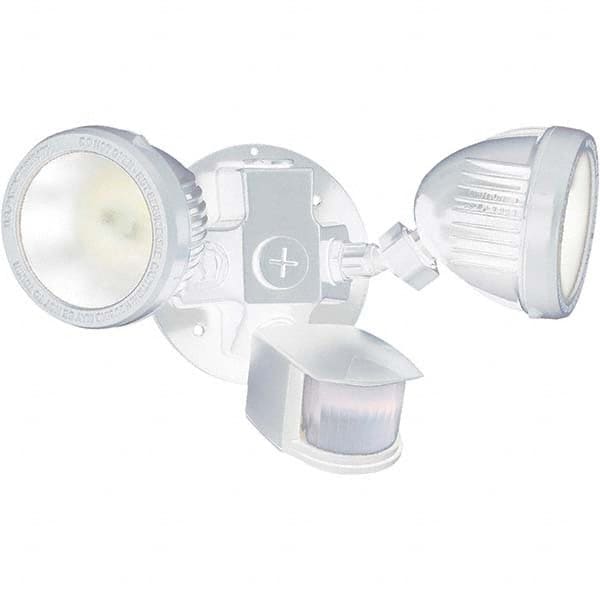 Hubbell Lighting - Motion Sensing Light Fixtures Detection Angle: 180 Number of Heads: 2 - Eagle Tool & Supply
