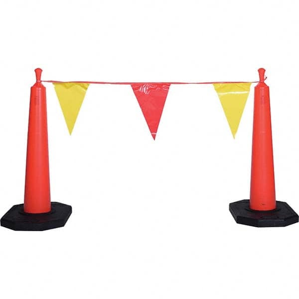 VizCon - Pennants Color: Multicolored Overall Length (Feet): 105.00 - Eagle Tool & Supply