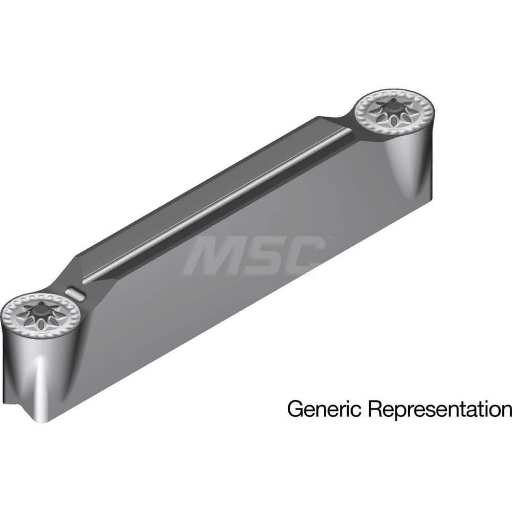 Grooving Insert: GCM3125RG AC8025P, Solid Carbide Absotech Finish, Neutral, 0.709″ Max Depth, Series GND