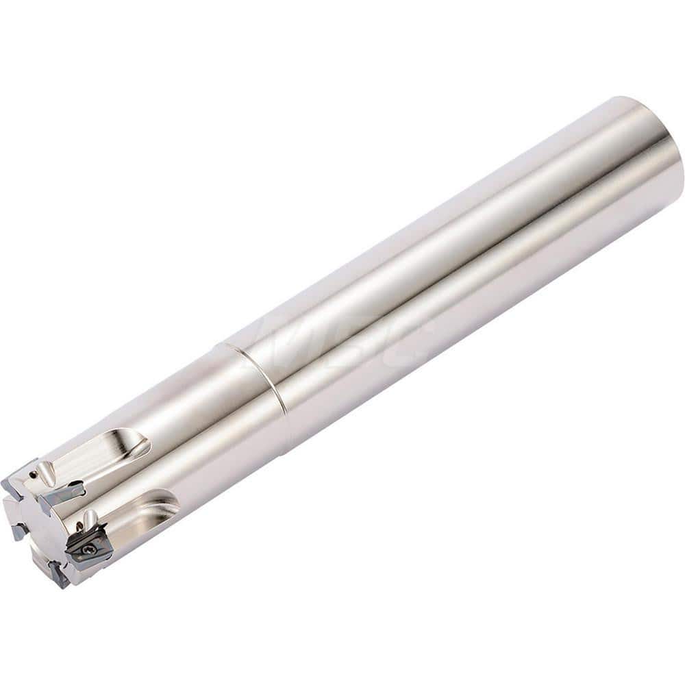Indexable Square-Shoulder End Mill: MEC32S2511T5, 1.2598'' Cut Dia, Cylindrical Shank Uses 5, Through Coolant, 130.00 mm OAL