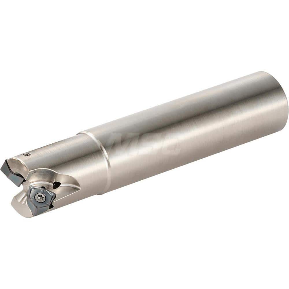 Indexable Square-Shoulder End Mill: MFWN90063RS32056T, 2.4803'' Cut Dia, Cylindrical Shank Uses 6, Through Coolant, 110.00 mm OAL