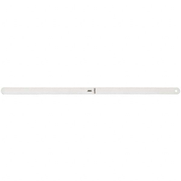 Starrett - Feeler Stock Rolls Thickness (Decimal Inch): 0.0005 Overall Length (Feet): 1.00 - Eagle Tool & Supply