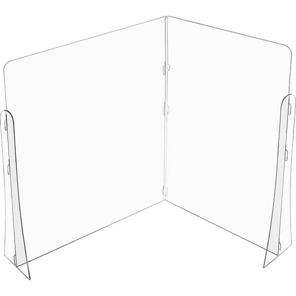 USA Sealing - 48" x 48" Partition & Panel System-Social Distancing Barrier - Eagle Tool & Supply