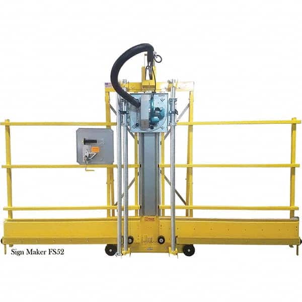 Saw Trax - Sign Maker Full Size 52" Max Cross Cut Vertical Panel Saw - Eagle Tool & Supply