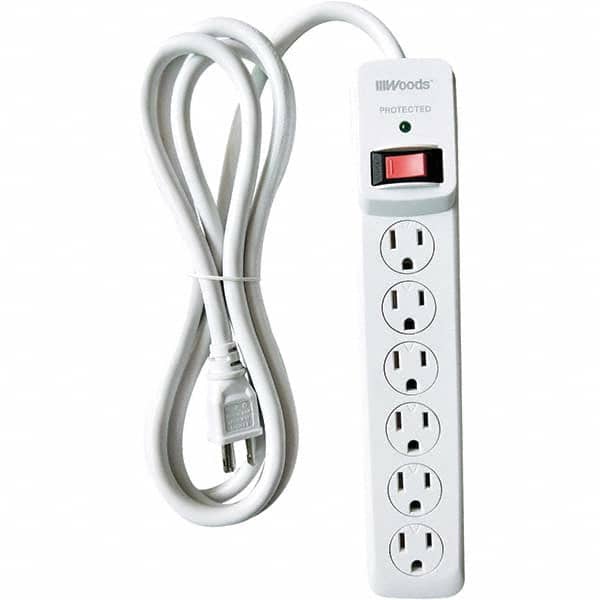 Southwire - Power Outlet Strips Amperage: 15 Voltage: 120 V - Eagle Tool & Supply