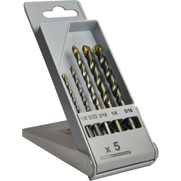 Cle-Line - Drill Bit Sets System of Measurement: Inch Drill Bit Material: High Speed Steel - Eagle Tool & Supply